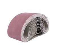 TARSHYRY Sanding Belts Set Premium Aluminum Oxide 10Pcs Assorted Grits 60 to 1000 for Wood Metal Plastic Polishing 30x380mm Belt Sander Accessories