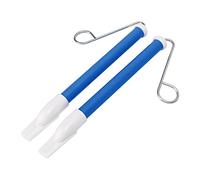 TARSHYRY Slide Whistle Safe and Simple to Play for Children Musical Instrument, ABS Metal Lovely Color, 2Pcs for Early Music Enlightenment (Blue)