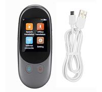 TARSHYRY Smart Voice Translator Multilingual Simultaneous Translation Device with 2.4 Inch IPS LCD Screen WIFI Connectivity Real Time Language Interpreter for Travel Business Study