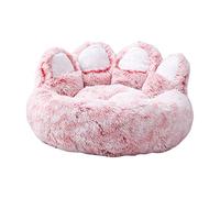 TARSHYRY Soft Bear Shape Pet Bed for Cats and Dogs, Cute Round Dog Mat Cushion, Plush Non-slip Bottom, for Small Pets,Ideal for Home, Office, Etc with Soft Dog Basket (XL)