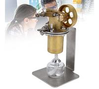 TARSHYRY Stirling Engine, Mini Desktop Stirling Steam Engine Engine Model Kit Perpetual Motion Desk Toy Stirling Engine Model for Physical Science Experiment Education
