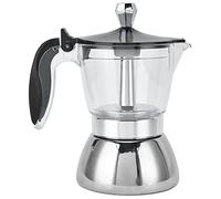 TARSHYRY Stovetop Maker Set,4 Cup Stainless Steel Coffee Maker Stovetop Moka Pot,Coffee Maker for Cappuccino, Milk, American Coffee