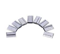 TARSHYRY Strapping Sealer, Pallet Strapping Iron Sheet Packaging Seals with 12-16mm PP Packing Belts Poly Seals for Secure Packaging and Shipping