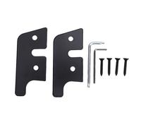 TARSHYRY Sun Visor Repair Kit Upgraded Aluminum Alloy Sun Visor Clips Replacement for JK 2018, JL 2018-2023, JT 2020-2023,