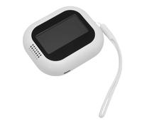 TARSHYRY Super Vibrating Alarm Clock with Shaker for Sleepers & Deaf/Hard of Hearing, Dual Alarms, 3-Vibration, Dimmable Display, USB Rechargeable, Portable Travel Design (White)