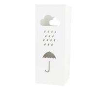 TARSHYRY Tall Slim Umbrella Stand with Hollow Design, 16.5" Height Metal Rain Gear Organizer for Entryway, Home, Office or Hotel Lobby Decor