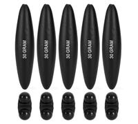 TARSHYRY 【title 20g / 30g EVA Inline Float with Bell Fishing Buoyancy Floats Weight Bead Catfish Float Fishing Accessories (30g - 5pcs)