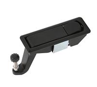 TARSHYRY Trigger Lock, RV Door Lock Compression Latch Non Locking RV Lever with Wide Grip Drawer Latches And Catches for Toolboxes, Ship Cabinets, Trailer Luggage, Latches (Black)