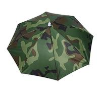 TARSHYRY Umbrella, Large Umbrella Headwear Umbrella 65cm Sunscreen Windproof Head Mounted Umbrella Umbrellas for Rain for Outdoor (Camouflage)