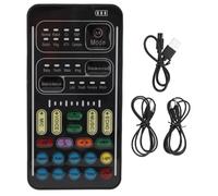 TARSHYRY Voice Changer, ABS Handheld Portable Sound Disguiser with 8 Voice Effects and Fine Tuning, for Mobile Phone Computer Gaming Live Streaming
