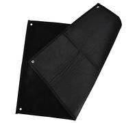 TARSHYRY Wall Mountable Patch Organizer for Hook and Loop Morale Emblems and Badges (Black)