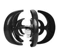 TARSHYRY Wind 5 Lantern Type Double Layer Wind Power Generator Components 1200W Efficient Energy Conversion for Boats Cabins Terraces Alloy Steel Plastic Construction (48V)