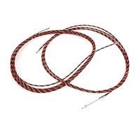 TARSHYRY Wire Threading Tool for Electricians with Cable Guide and Fastening Clips Electrical Installation Aid for Conduit Wiring, Easy to Use Pulling Device (Steel Wire 3)