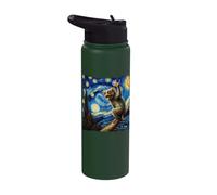 Tarsier Starry Night Goblin Maki Stainless Steel Insulated Water Bottle