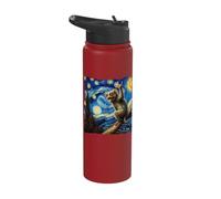 Tarsier Starry Night Goblin Maki Stainless Steel Insulated Water Bottle