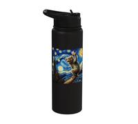 Tarsier Starry Night Goblin Maki Stainless Steel Insulated Water Bottle