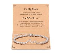 Tarsus Mom Bracelet - Birthday and Mother's Day Gift from Daughter for Christmas