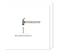 t'art designs - Well Done You Nailed It Fun Card