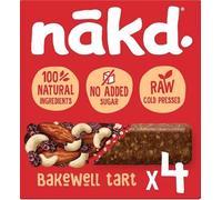 Tart Fruit & Nut Bars, 140g, Raw, Cold Pressed, No Added Sugar,Indulge in the scrumptious taste of a classic British Bakewell tart, packed into a convenient bar form.