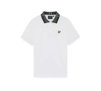 Tartan collar polo shirt Lyle & Scott Blanc 2XL