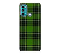 Tartan Green Pattern Case Cover For Motorola Moto G60, G40 Fusion