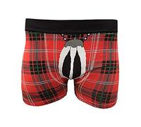 Tartan Kilt Boxer Shorts Scottish Gift Medium (Medium)
