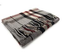 Tartan Knee Travel Rug Blanket Throw Wool (Thomson Grey)