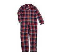 Tartan Long Pyjama Set SF Red S