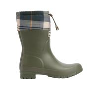 Tartan Mid Welly Boots - female - Barbour - Wellies - Green - 3 UK - Shoes 3 UK