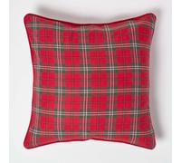 Tartan Pattern Filled Scatter Cushion 100% Cotton Fit for Sofa & Settee Cushions