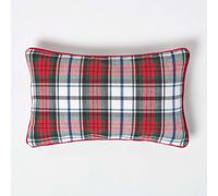 Tartan Pattern Filled Scatter Cushion 100% Cotton Fit for Sofa & Settee Cushions