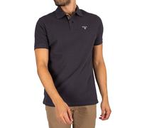 Barbour Men's Tartan Pique Polo Shirt - Navy/Dress - M
