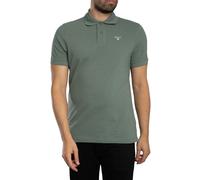 Tartan Pique Polo Shirt Vintage Teal L