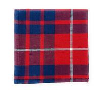 Tartan Pocket Square Handkerchief 26cm x 26cm (Hamilton Red)