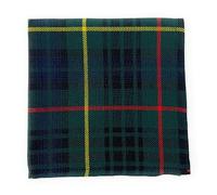 Tartan Pocket Square Handkerchief 26cm x 26cm (Stewart Hunting)