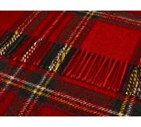 Tartan - Pure New Wool - Royal Stewart - Throw Blanket