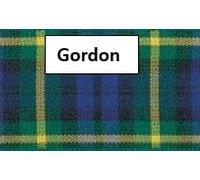 Tartan Ribbon 25mm x 1 Metre (Gordon)