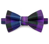 Tartan Scottish Bow Tie - Pre-Tied Adjustable Clan Plaid Bowtie for Men, Highland Kilt Outfit, Weddings, Formal Events, Pride of Scotland, One size