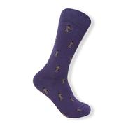 Tartan Studio Bourbon Whiskey Print Socks | UK10-12 Fun 'Jack Daniels' Gift for Him