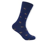 Tartan Studio Scottish Wildcat Socks - UK10-12 - Combed Cotton Animal Cat Socks
