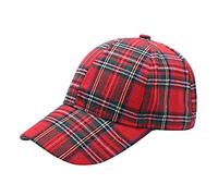 Tartan Traditions Baseball Cap (Red Tartan), One Size