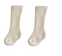 Tartan Tweeds Baby Quality Scottish Kilt Hose Socks Light Cream 0-36 Months (0-6 Months)