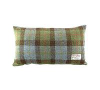 Tartan Tweeds Harris Tweed Rectangular Cushion With Velvet Back Made In Scotland (MacLeod)