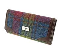 Tartan Tweeds Women's Harris Tweed Long Wallet Purse LB2000 (COL46)
