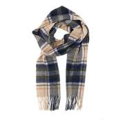 Tartan Wool and Cashmere Scarf - male - Barbour - Winter Scarves - Multicolor - ONE SIZE - Accessories ONE SIZE