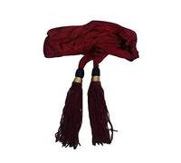 Tartancity British Officer Marron Color Waist Sash with Two Long Tassels - 270cm