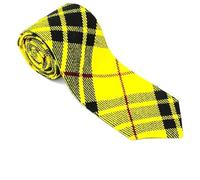Tartancity Handmade Ties | Premium Acrylic Wool Blend | Clan Tartans | Ideal for Scottish & Irish Weddings (McLeod Of Lewis)