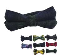 Tartancity Men's Bow Tie - Classic & Elegant Design, Perfect for Formal, Weddings, and Special Occasions (Black Watch)