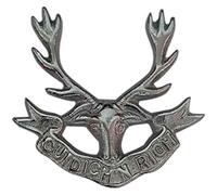 Tartancity Scottish Wear Glengarry Hat/Cap Badges/Glengarry Hat Badge Pin Silver/Military