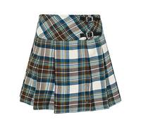 Tartanista Blue Muted Stewart 16.5 inch Mini Kilt/Minikilt Skirt - Size UK 10